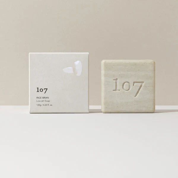 Face and body soap with low pH 107 RICE BRAN Low pH Soap - Koreancare