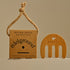 Wooden scalp massager Edelground Brown - Koreancare
