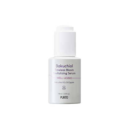 Face serum with bakuchiol PURITO Bakuchiol Timeless Bloom Revitalizing Serum - Koreancare