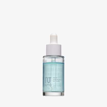 BYEOLEE MUTO white truffle face serum bottle with dropper