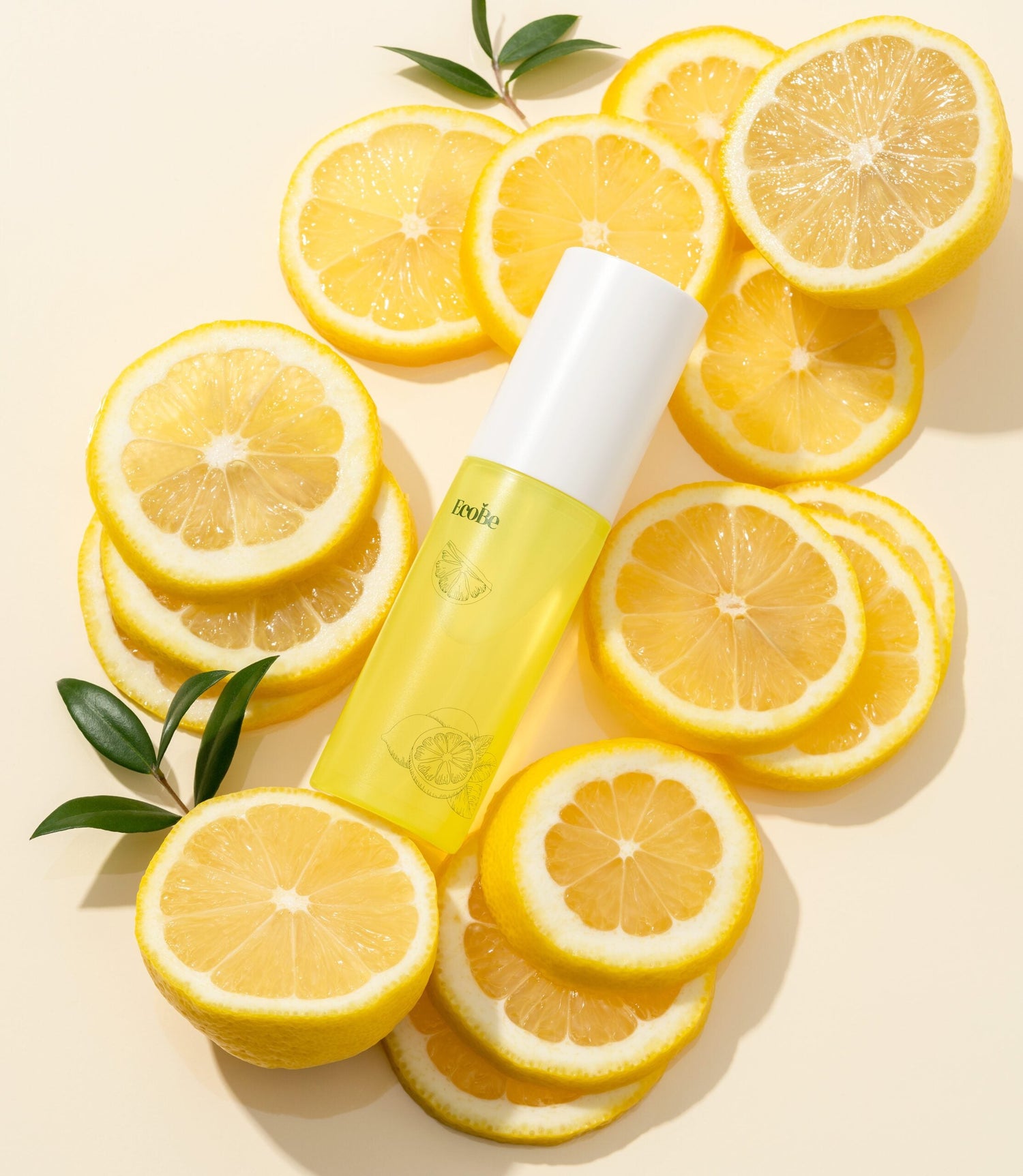 EcoBe Vitamin C Serum gel texture swatch
