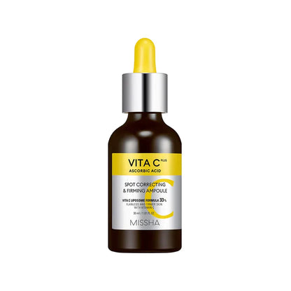 Αμπούλα προσώπου με βιταμίνη C Plus Spot Correcting Firming Ampoule Missha
