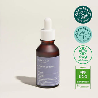 Ορός προσώπου με πεπτίδια Mary & May 6 Peptide Complex Serum 30ml