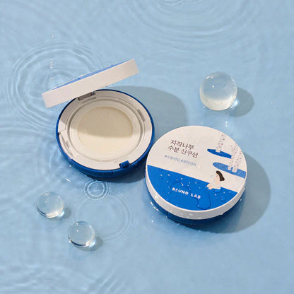 Sun protection for the face Round Lab Moisturizing Sun Cushion - Koreancare