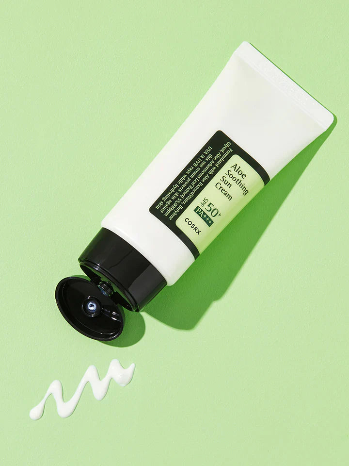 Face sunscreen with aloe COSRX SPF 50+ - Koreancare