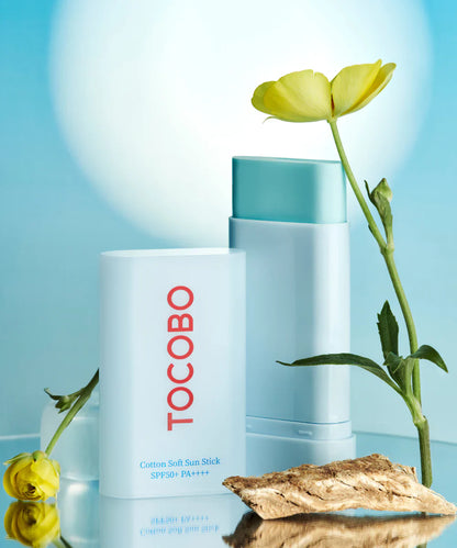 Sun protection stick TOCOBO Cotton Soft Sun Stick SPF50+ PA++++ - Koreancare