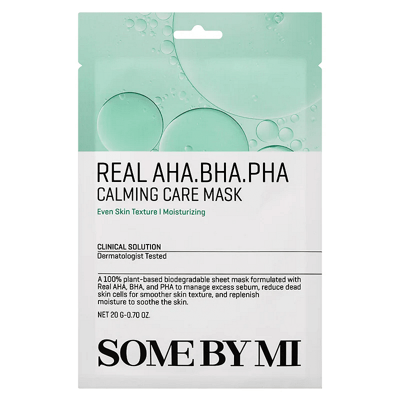 Real AHA BHA PHA Calming Care Mask – SOMEBYMI - Koreancare