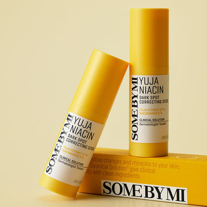 SOME BY MI Yuja Niacin Dark Spot Correcting Stick texture detail