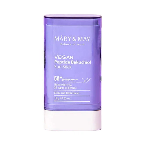 Mary&amp;May Vegan Peptide Bakuchiol Sun Stick SPF50+ PA++++ - Koreancare