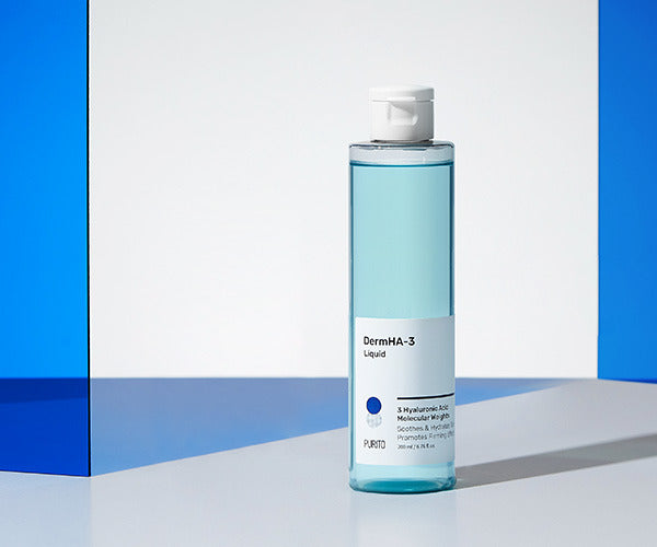 PURITO DermHA-3 Liquid vegan toner, alcohol- and fragrance-free