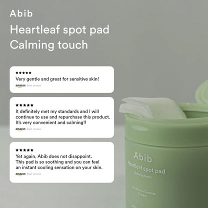 ABIB Heartleaf Spot Pad Calming Touch- 80 pcs - Koreancare