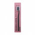A close-up of the Trimay Black Charcoal Toothbrush with its distinctive black bristles.
