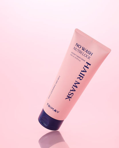 Trimay No Wash Hair Mask application step