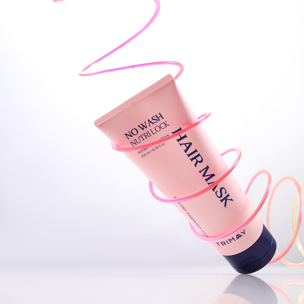 Trimay Nutri Lock Hair Mask before and after hair comparison
