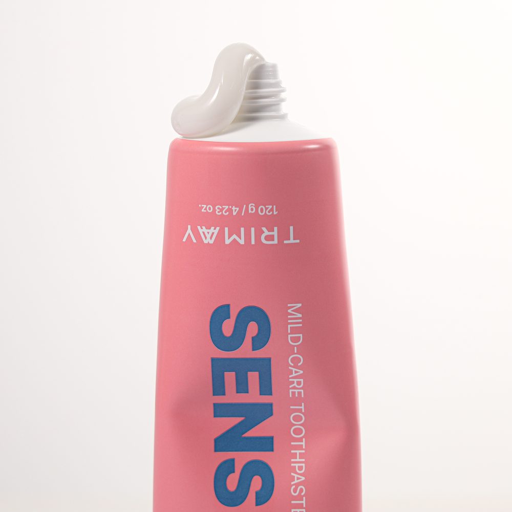 Trimay Sensitive Mild-Care Toothpaste packaging box