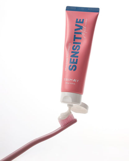 Trimay Sensitive toothpaste tube and box together
