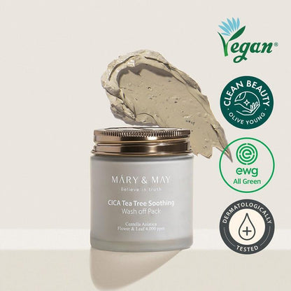 Calm &amp; Clear Clay + Tea Tree Duo - Koreancare