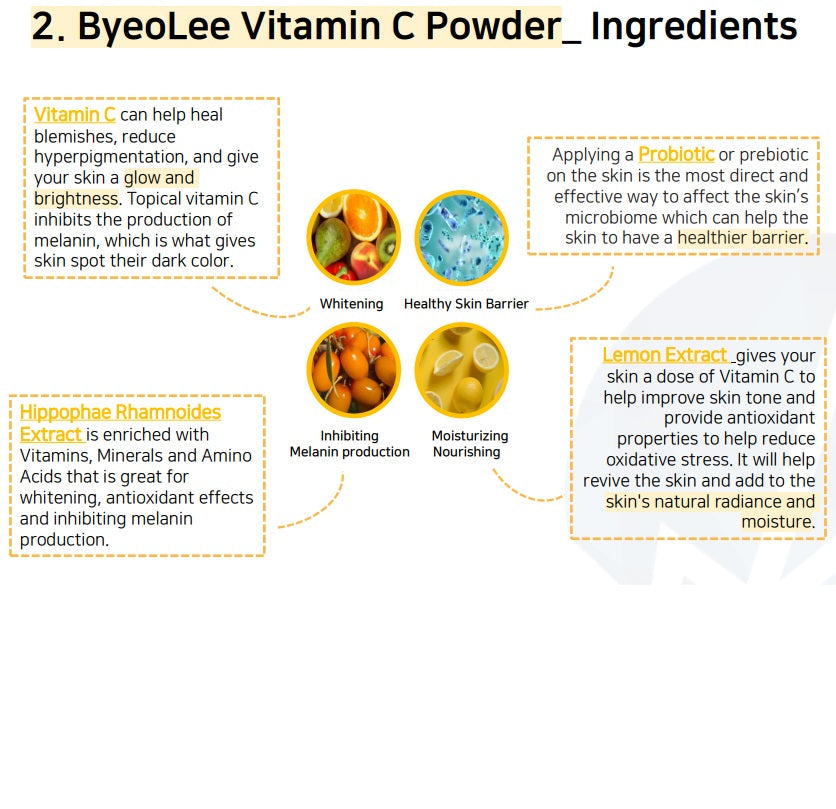 ByeoLee Vitamin C Powder skincare product