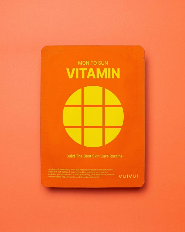 Μάσκα προσώπου με βιταμίνες Byeolee MON TO SUN Vitamin Μάσκα Βιταμινών 28g