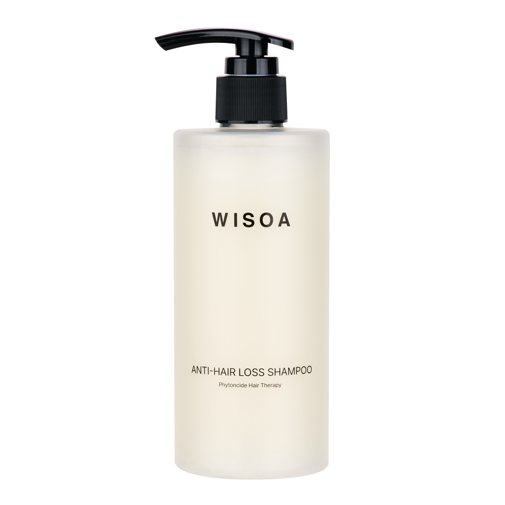 Wismin Wisoa Anti-hair loss Shampoo 300ml bottle front view