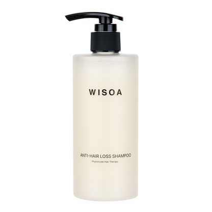Wismin Wisoa Anti-hair loss Shampoo 300ml bottle front view