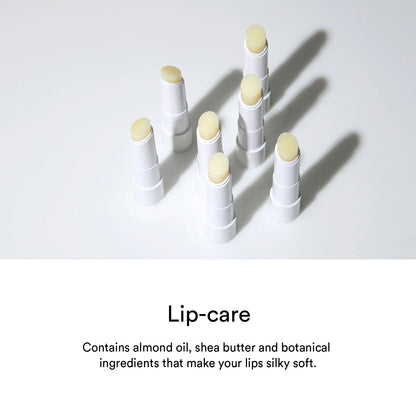 Abib Protective Lip Balm Block Stick SPF15 shown from a side angle
